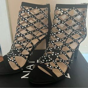 Stilettos high heels size 8.5 black